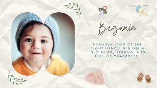 Top 20 Baby Boy Names 20242025  Trending amp Timeless Choices for Your Little One 👶✨ [upl. by Eilrebma]