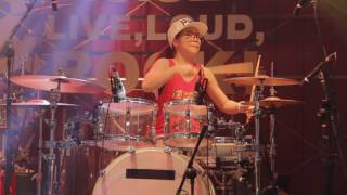 LIVE 20170714 羅小白 Swhite  Its My Life Bon Jovi drum cover [upl. by Heymann917]