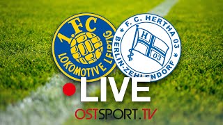 LIVE 1 FC Lok Leipzig vs Hertha 03 Zehlendorf  Regionalliga Nordost  SP13 [upl. by Ennairda871]