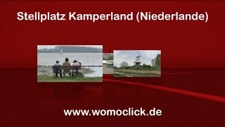 Wohnmobil  Stellplatz Camperpark Zeeland Kamperland Niederlande  womoclickde [upl. by Clerc]