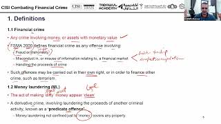 CISI Combating Financial Crime Chapter 1 Part 1 [upl. by Ihtac419]