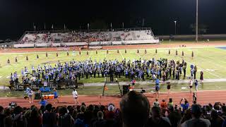 Olathe South Band with Area 8th Graders  South Fight Song on 9823 [upl. by Annaeerb103]