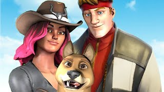 Calamity and Her Boyfriend  Fortnite Funny Moments [upl. by Hilde]