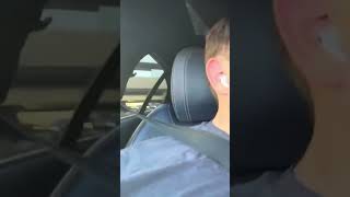 Front Seat Waymo  waymo phoenix autonomousvehicles skyharbor google travelvlog [upl. by Hinckley]