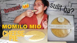 Momilo Mios Cheese Pie  Taste Test  Recipe [upl. by Hatfield169]