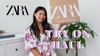 ZARA EUROSUMMER OUTFITS TRY ON HAUL  DRESS and SHIRT 2023 [upl. by Emylee962]