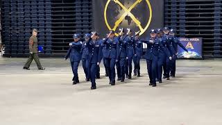 2023 JROTC Unarmed Drill Team Exhibition  William J Brennan HS [upl. by Suoiluj]