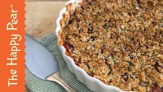 How to make Rhubarb Crumble  Super Easy Dessert Recipe [upl. by Oker998]