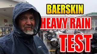 BaerSkin Rain Jacket Review Surviving a Heavy Rain Test [upl. by Yule370]