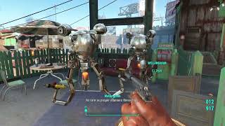 Codsworth meets Wellingham  Fallout 4 [upl. by Anelliw]