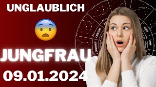 JUNGFRAU ♍️⭐️ DER BESTE TAG ALLER ZEITEN 😱 Horoskop  09Januar 2024 jungfrau tarot [upl. by Bertine]