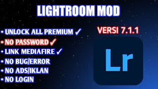 DOWNLOAD APK LIGHTROOM MOD VERSI TERBARU  NO PASSWORD [upl. by Yukio115]