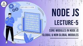 Core Modules in Nodejs Global vs NonGlobal Modules Explained  Lecture 5 [upl. by Jordanna]