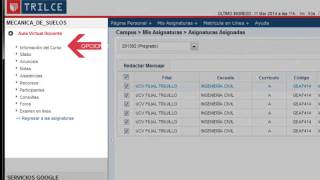 Información del curso  Docente  TRILCE UCV [upl. by Onstad]