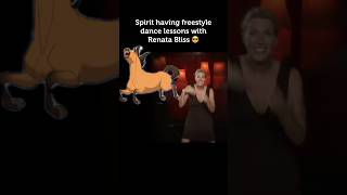 SPIRIT having freestyle dance lessons with Renata Bliss 😎 shorts vine memes funny edit spirit [upl. by Beattie]