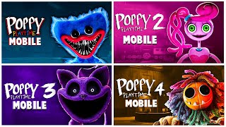 Poppy Playtime Chapter 1 2 3 amp 4 Mobile Full Gameplay Walkthrough  Poppy Playtime 3 Mobile [upl. by Ruthe]