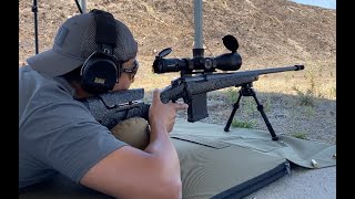 Bergara HMR Pro 65 Creedmoor Range Footage [upl. by Godden]