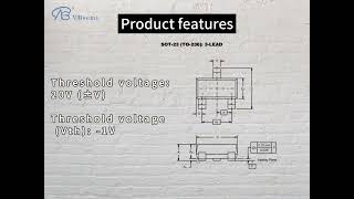 UTR4502LAE3RVB is a SOT23 package PChannel field effect MOS tube [upl. by Htebzil]