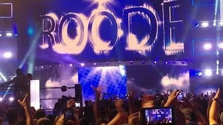 The Glorious One Bobby Roode Debut Entrance To Main Roster on WWE Smackdown Live 23rd August 2017 [upl. by Gottlieb241]