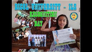 Recognition Day 2019 BICOL UNIVERSITY ELEMENTARY DEPT [upl. by Aiyotal]