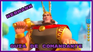 Hermann Guia de Comandante EPICO  Rise of Kingdoms en Español [upl. by Demetri]