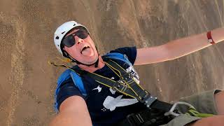 Zipline Cabo Verde Sal  Fliegen über die Insel fly high Kapverden [upl. by Ahtiuqal]