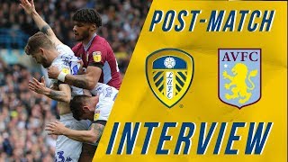 Postmatch interview  Mateusz Klich  Leeds United 11 Aston Villa [upl. by Aznofla]