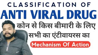 Antiviral Drugs 🔥 Classification In Hindi  Group Of Drugs Part 4 Gyanear The Medical Channel [upl. by Conti462]