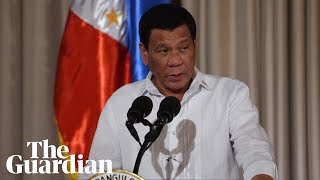 Philippines president admits extrajudicial killings [upl. by Barbabas]