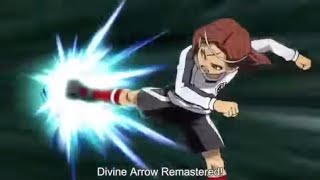 Inazuma Eleven  Divine Arrow Kai ディバインアロー改 amp Gungnir V2 グングニルV2 Saginuma Osamu [upl. by Abram]