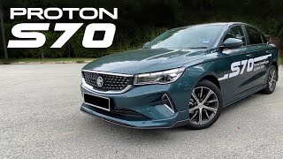 2024 PROTON S70 FLAGSHIP X REVIEW  TEST DRIVE ACCELERATION HANDLING [upl. by Macgregor911]