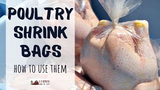 How to Use Poultry Shrink Bags [upl. by Obellia316]