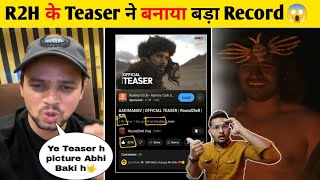 Round2hell AADIMANAV Teaser ने बनाया बड़ा Record R2H New video Teaser Record views likezaynNazim [upl. by Nivrad]