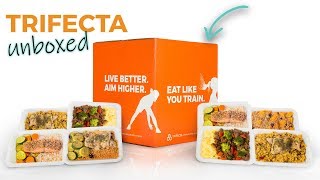 Trifecta Meal Delivery Unboxing [upl. by Anilemrac]