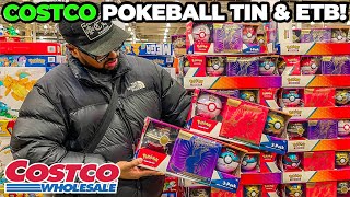 NEW COSTCO Pokemon Pokeball Tin amp Elite Trainer Box 3 Pack [upl. by Fleur16]