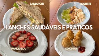 RECEITAS SAUDÁVEIS PARA O LANCHE DA TARDE  receitas fáceis rápidas e deliciosas [upl. by Chantal]