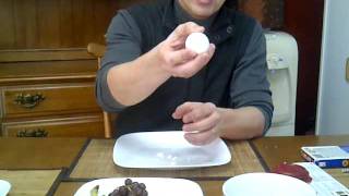 How to remove shell from hard boiled egg  the easy way [upl. by Teerprug]