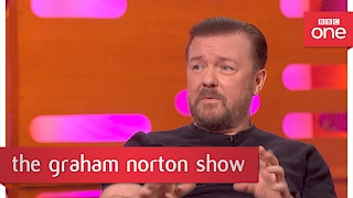 Ricky Gervais’ snakeskin story  The Graham Norton Show 2017 Preview  BBC One [upl. by Lussi]