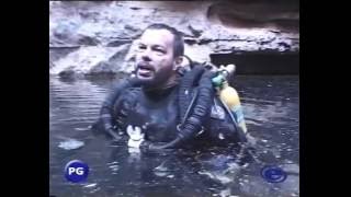 scuba cave diving The Big Black The last dive of David Shaw 21 43 XviD format [upl. by Hanafee]