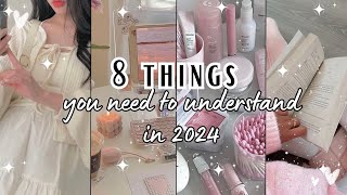 Understand these 8 things before starting your year💗✨ [upl. by Felicle]