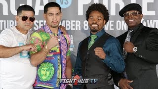 DANNY GARCIA VS SHAWN PORTER  THE FULL KICK OFF PRESS CONFERENCE amp FACE OFF VIDEO [upl. by Gibbeon]