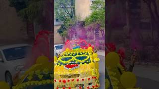 Beautiful Wedding Cars Decorations shorts trending viral [upl. by Soren69]