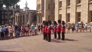 London Royal Guards Tower of London [upl. by Henri]