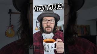 OZZY LYRICS 🤘 ozzy ozzyosbourne rockmusic rockhistory rock lemmy metal metalmusic [upl. by Secnarf903]