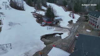 Maines largest ski resorts reopen following intense storm [upl. by Etennaej762]