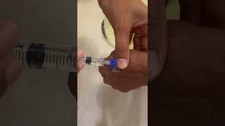 IV cannula insertiondoctornursingmotivationshortvideoviralvideo [upl. by Acinom]