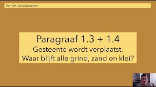 Aardrijkskundig  2 havovwo  paragraaf 13 en 14  methode BuiteNLand [upl. by Holmes869]