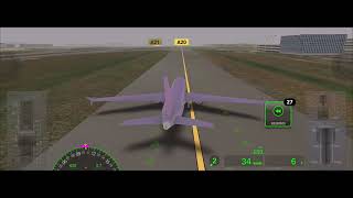 A320 FULL FLIGHT • PURPLE LIVERY  AIRLINE COMMANDER [upl. by Adnalro]