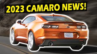 2023 Camaro Production Changes Hybrid Talk amp More  Camaro News [upl. by Deehan324]