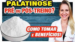 Palatinose  Pré ou PósTreino Benefícios e Como Tomar [upl. by Enej]